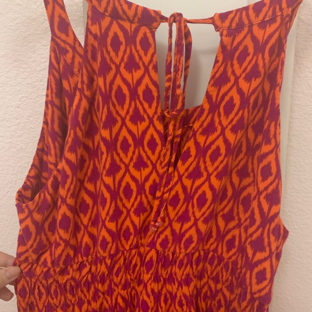 Patterned Strappy Sundress